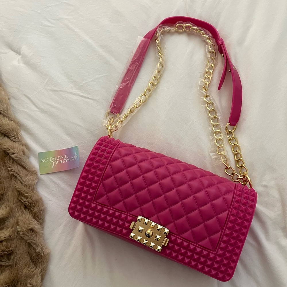 NWT Pink Jelly Bag